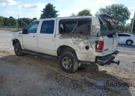 2000 Ford Excursion Xlt z USA, uszkodzony, nr VIN 1FMSU41F7YEB39575